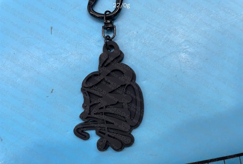 Syna Black Keychain 4