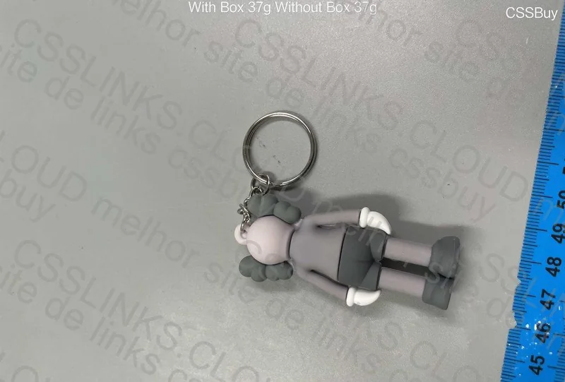 Kaws and Boost Insole Keychains 3