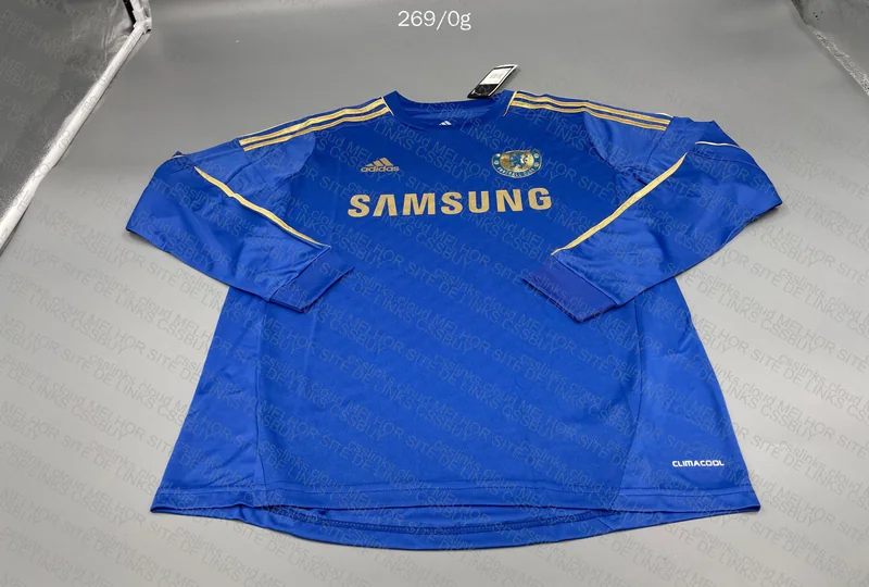 Chelsea Retro Long Sleeve Jersey 12-13 2