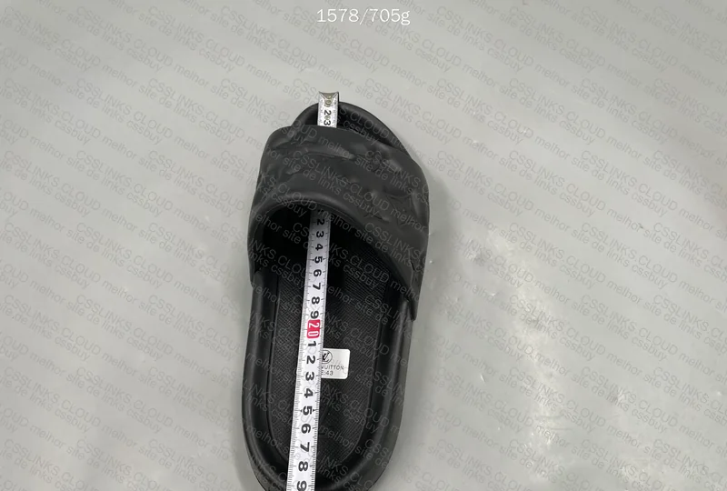 Louis Vuitton Black Slides 7
