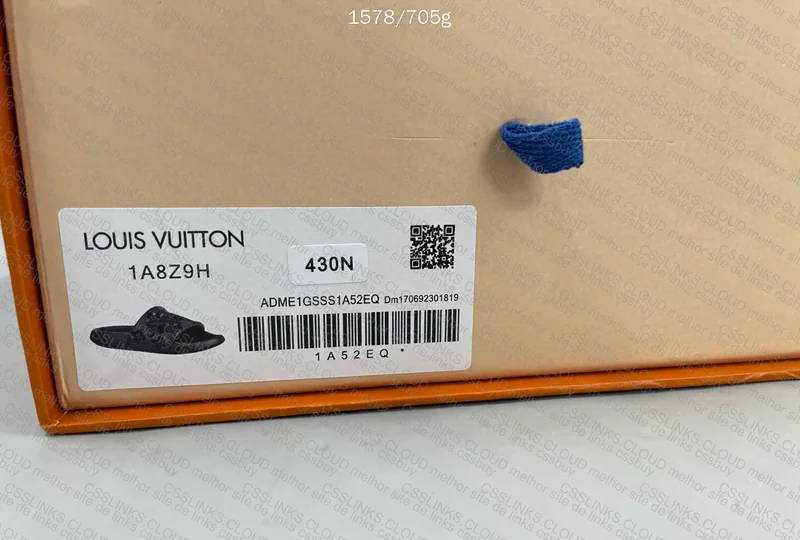 Louis Vuitton Black Slides 8