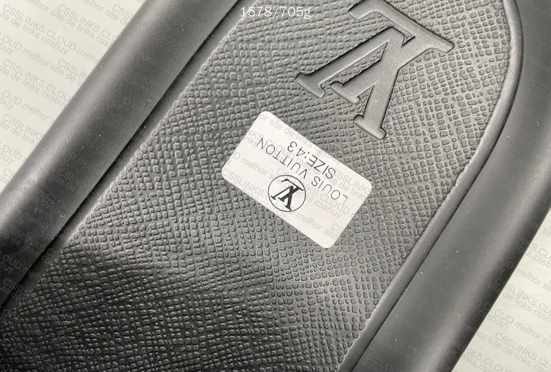 Louis Vuitton Black Slides 9