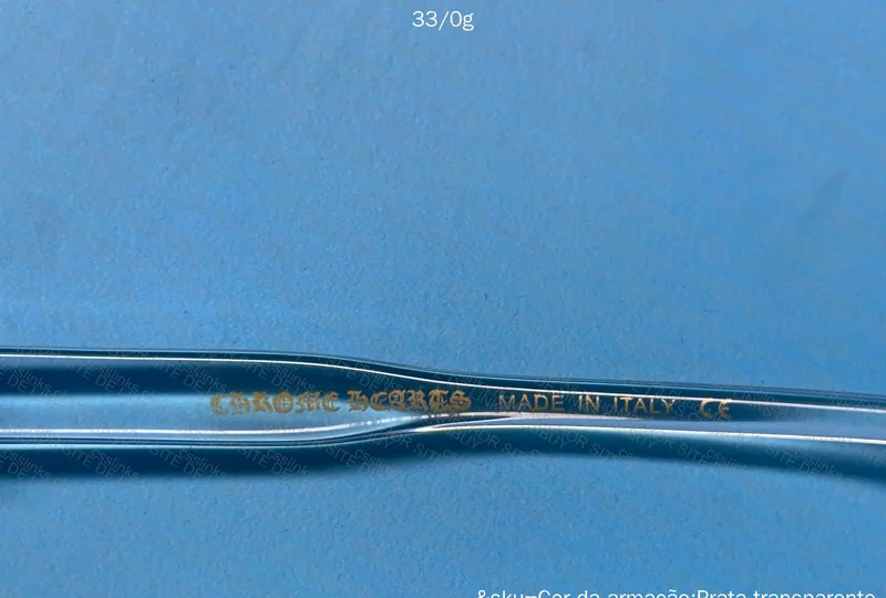 Chrome Hearts White Glasses 3