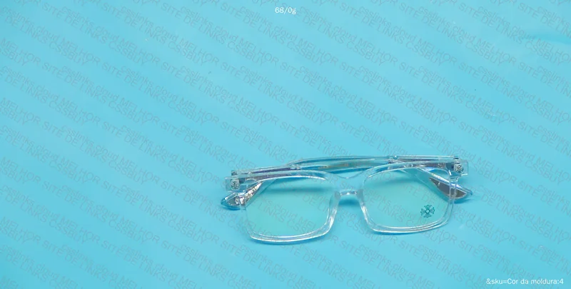 Chrome Hearts Transparent Glasses
