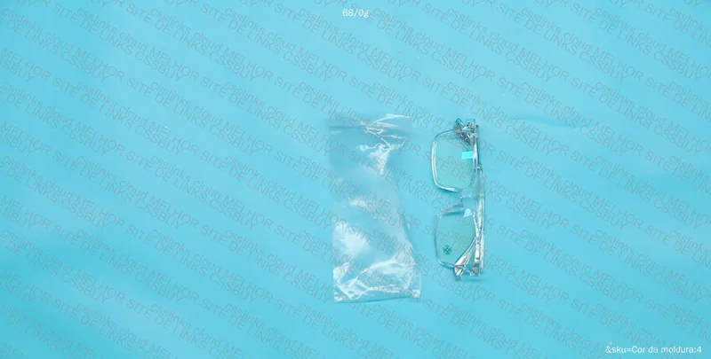 Chrome Hearts Transparent Glasses 2