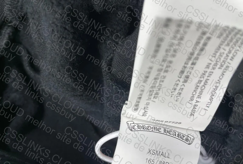 CHROME HEARTS CALÇA MOLETOM