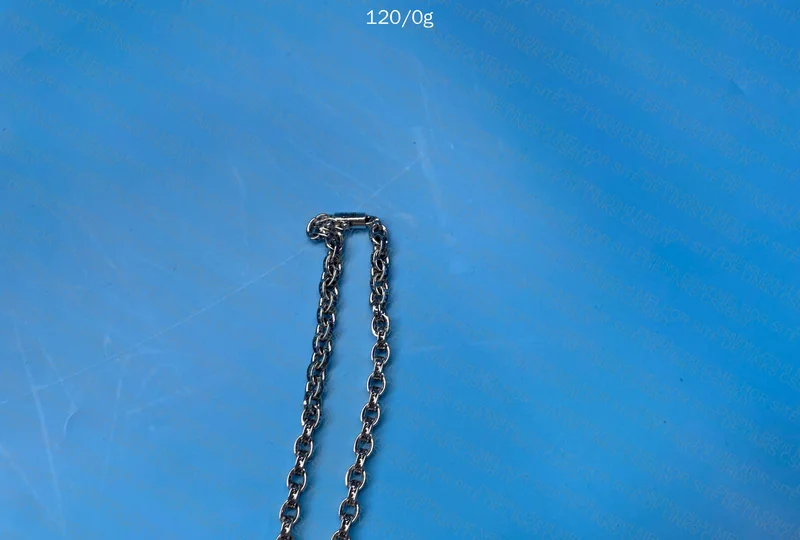 CHROME HEARTS DOUBLE CROSS ALPHABET CHAIN