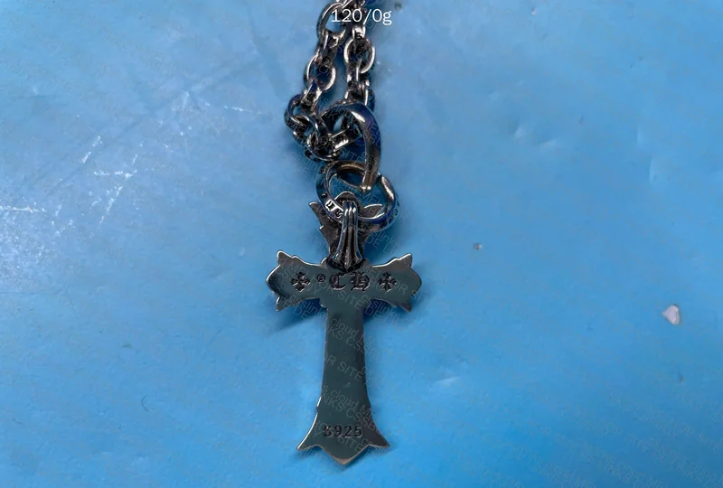 CHROME HEARTS DOUBLE CROSS ALPHABET CHAIN 3