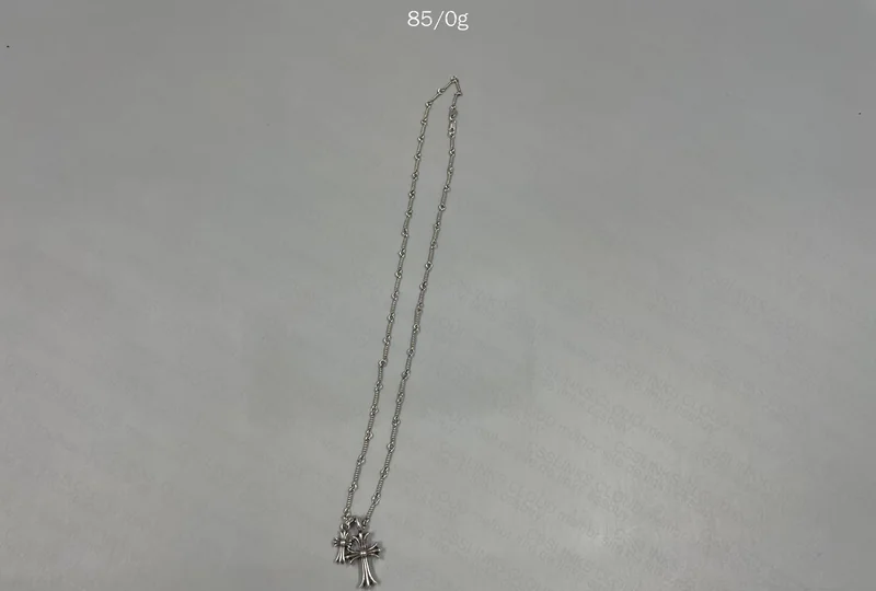 Chrome Hearts Double Cross Necklace