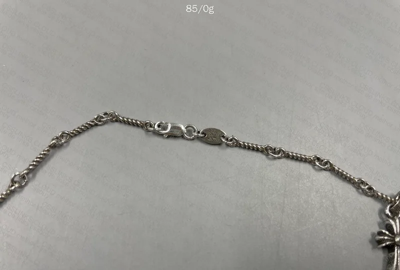 Chrome Hearts Double Cross Necklace 2