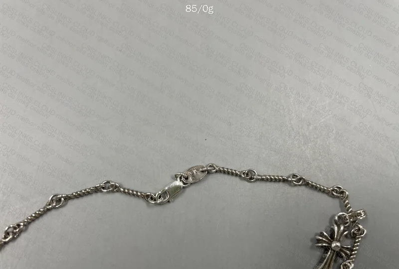 Chrome Hearts Double Cross Necklace 4