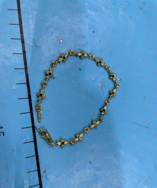 Chrome Hearts Emerald Bracelet
