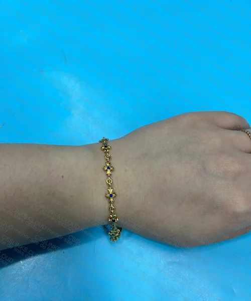 Chrome Hearts Emerald Bracelet 4