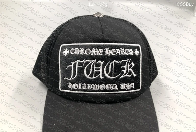 Chrome Hearts Hollywood Trucker Hat 3