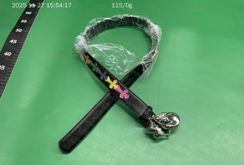 Chrome Hearts Kiss Belt