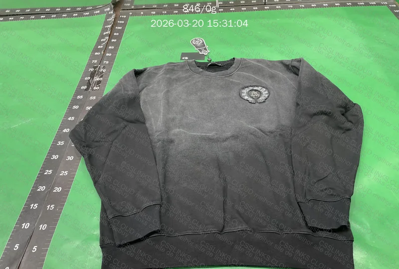 Chrome Hearts Ombre Wash Horseshoe Sweatshirt 9