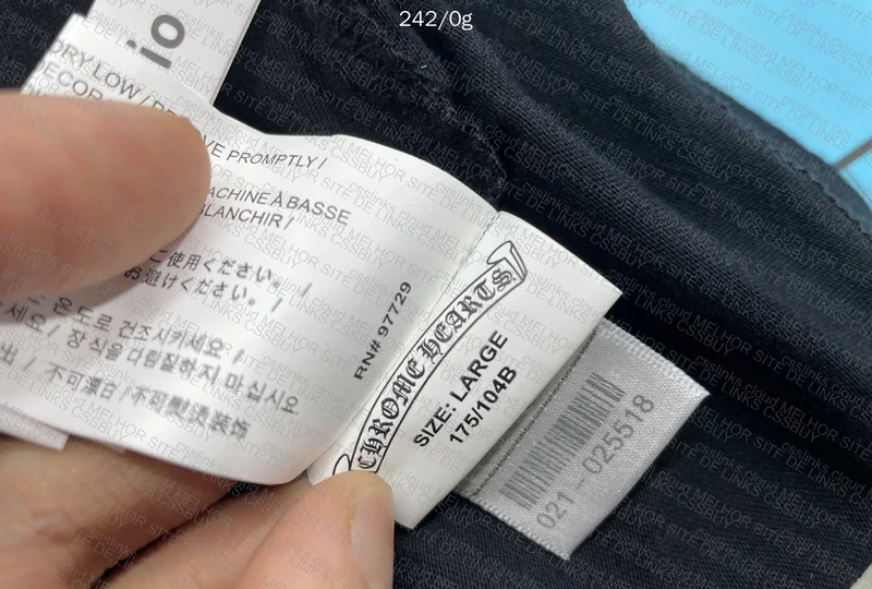 Chrome Hearts Printed Scroll Logo 4