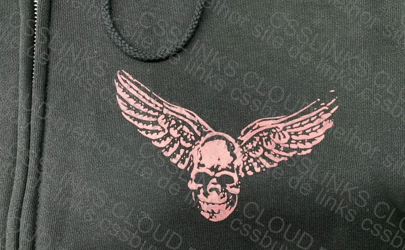 Chrome Hearts Red Skull Zip 2
