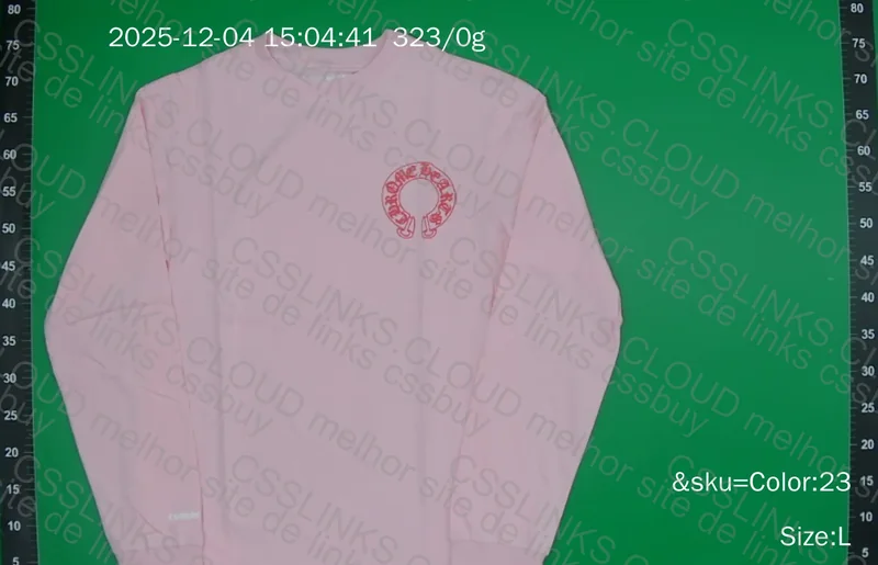 Chrome Hearts Pink Long Sleeve