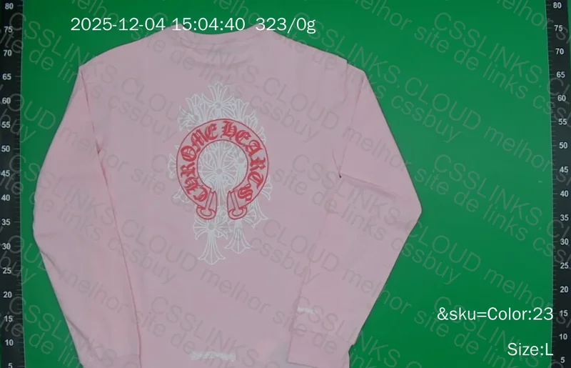 Chrome Hearts Pink Long Sleeve 2