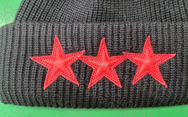 Chrome Hearts Star Leather Patch Beanie 2