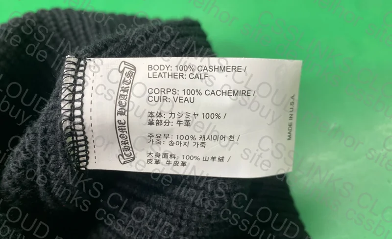 Chrome Hearts Star Leather Patch Beanie 4