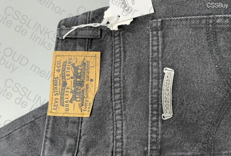 Chrome Hearts Vintage Levi's Jeans ''Black''