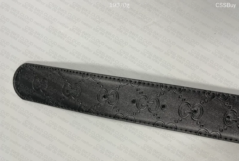 Gucci All Black Belt 4