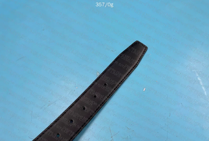 Amiri Black Buckle Belt
