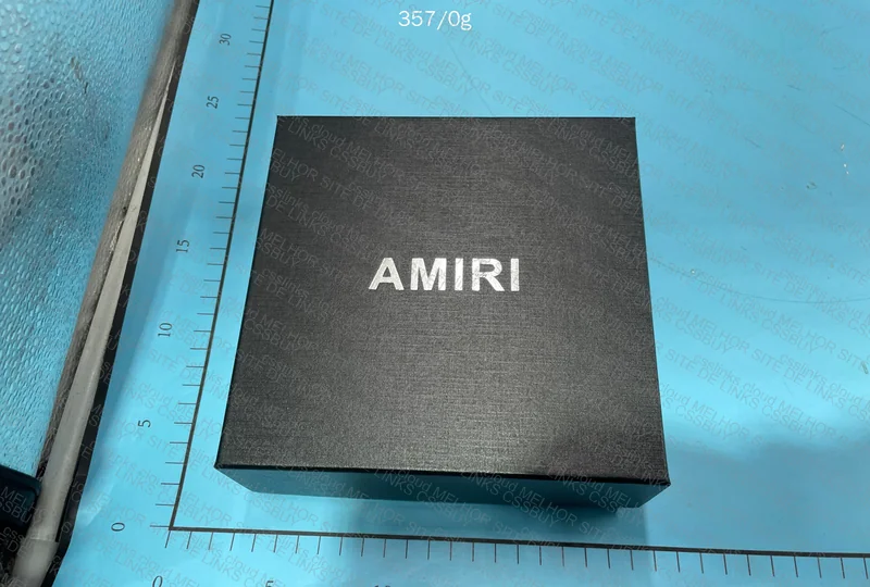 Amiri Black Buckle Belt 7