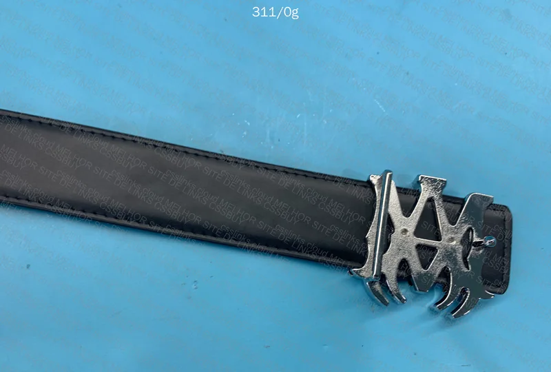 Amiri Chrome Belt 2