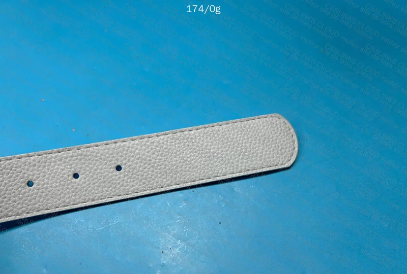 White Chrome Hearts Belt