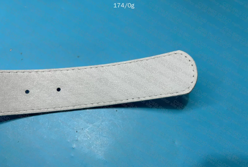 White Chrome Hearts Belt 5