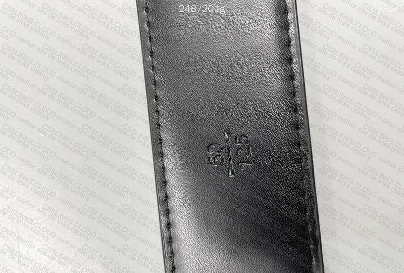 Burberry Silver Belt 125cm 3