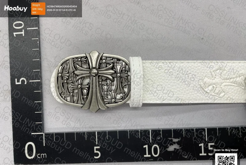 Cinto Chrome Hearts 2