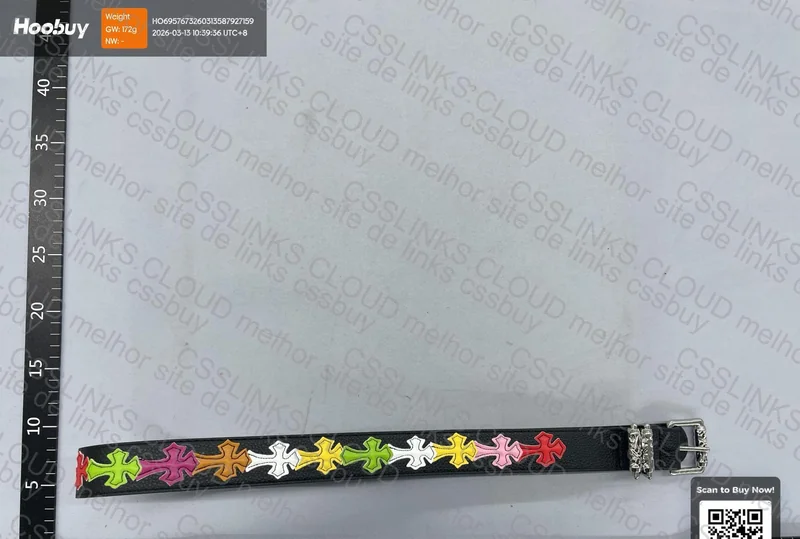 Cinto Chrome Hearts