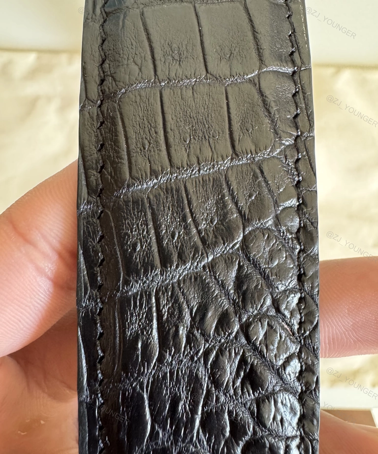 Chrome Hearts Crocodile Leather Belt for DUCK @ZJ_YOUNGER 12