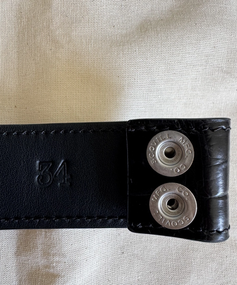 Chrome Hearts Crocodile Leather Belt for DUCK @ZJ_YOUNGER 17