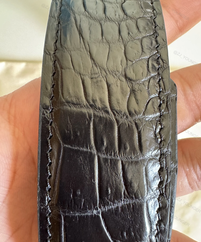 Chrome Hearts Crocodile Leather Belt for DUCK @ZJ_YOUNGER 9