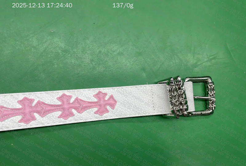 Chrome Hearts (Pink) Belt 3