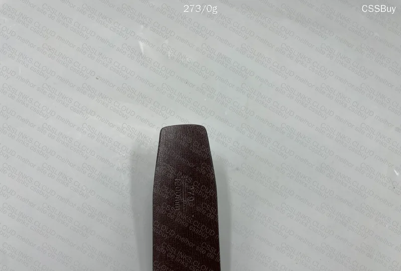 Double-Faced Leather Belt 5