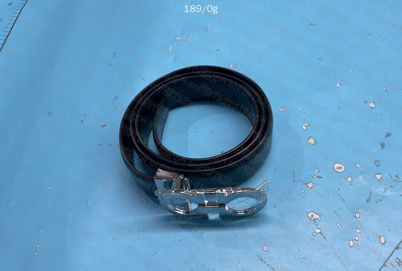 Ferragamo Belt Silver Buckle