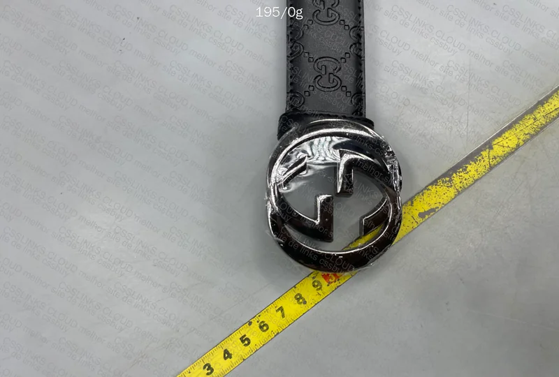 Gucci All Black Belt