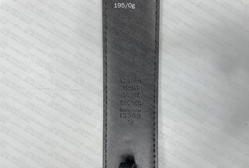 Gucci All Black Belt 3