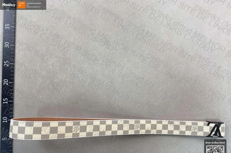 LV Beige Belt 2
