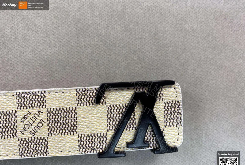 LV Beige Belt 3
