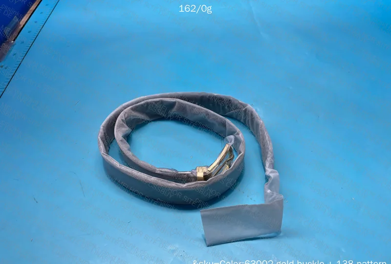 Brown Leather Social Belt