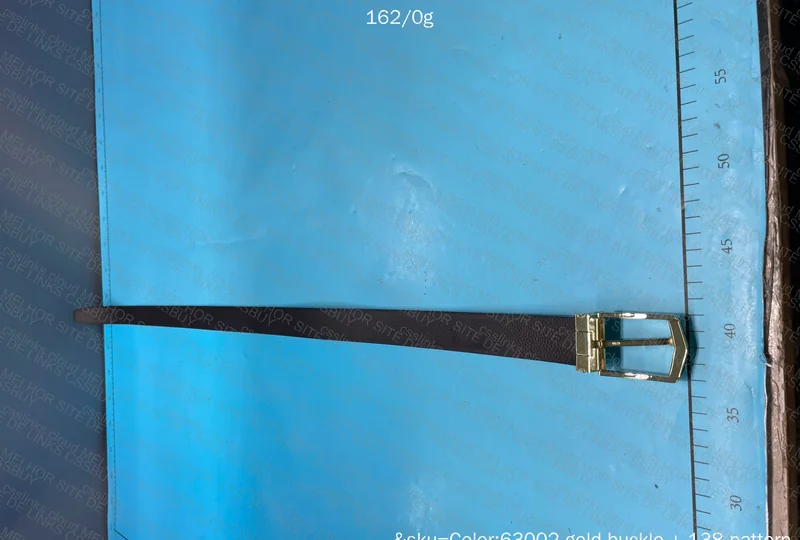 Brown Leather Social Belt 2