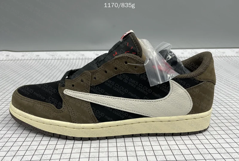 CLIENTE - Air Jordan 1 Low X Travis Scott Mocha 8