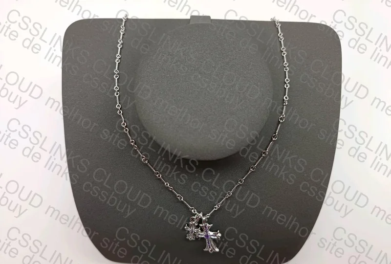 Stainless Steel Chrome Necklace 2